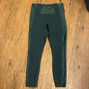 Women's Green High-Waisted Leggings